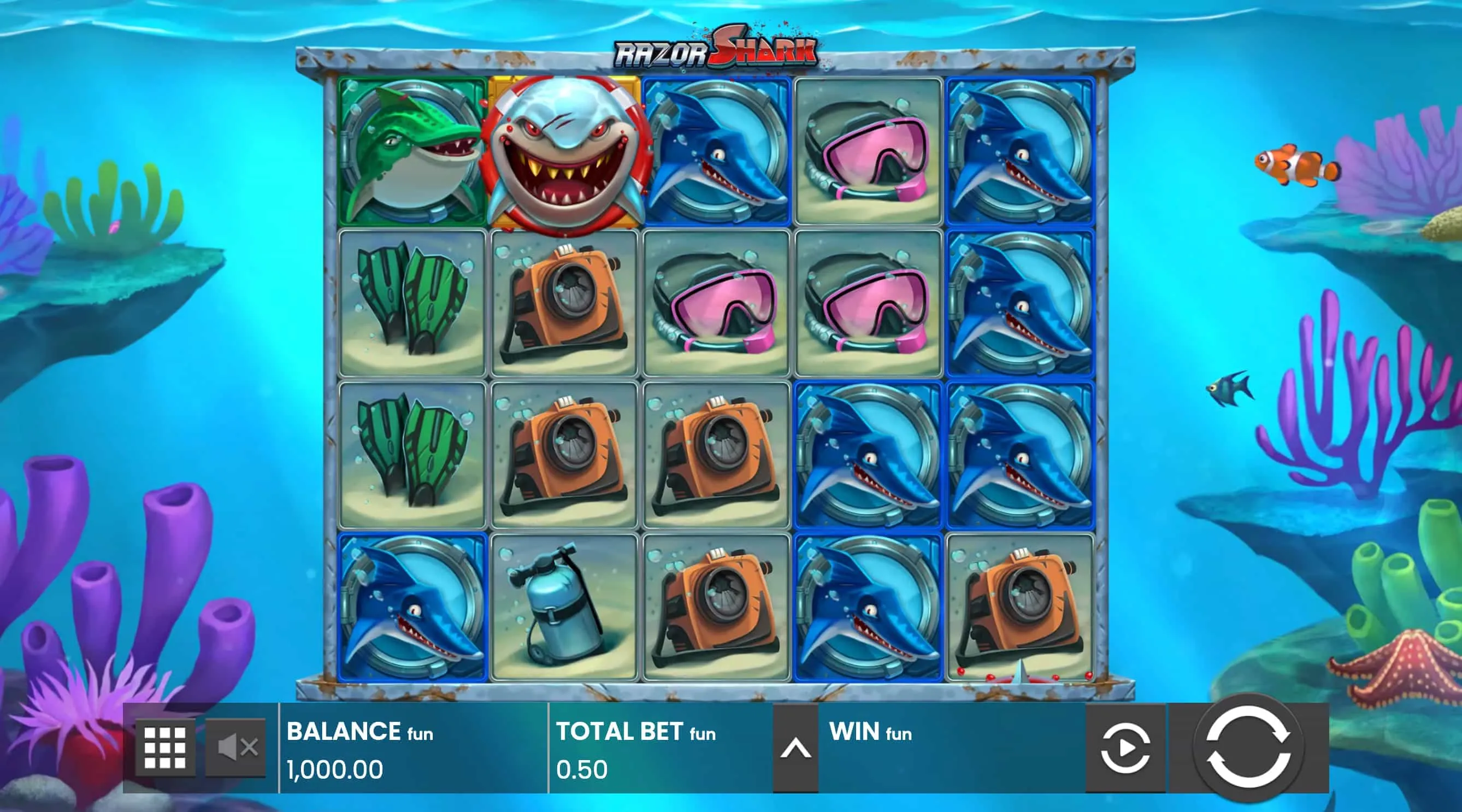 Razor Shark gratis spielen: Die vollwertige Demo von Push Gaming